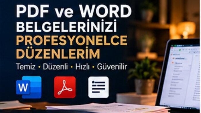 PDF ve Word belgelerinizi düzenlerim
