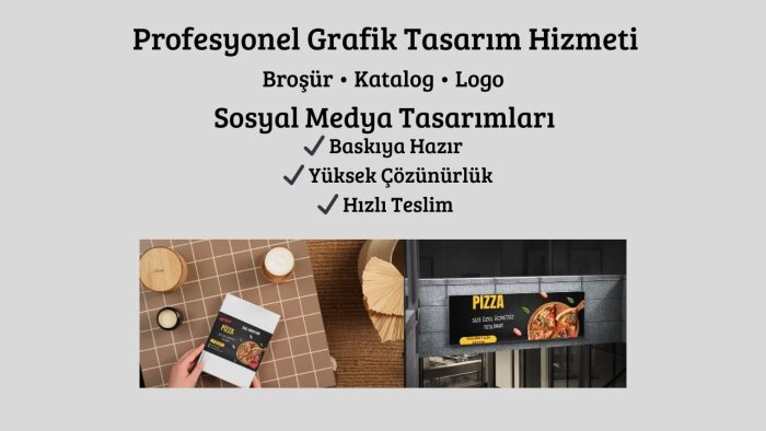 profesyonel broşür, katalog ve grafik tasarım yaparım
