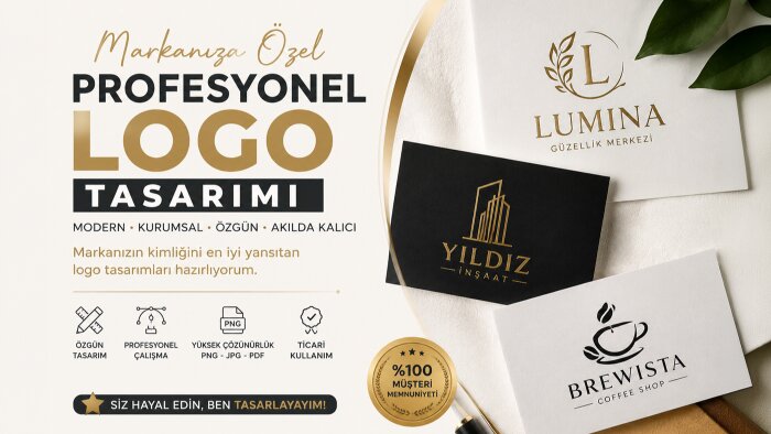 markanıza özel profesyonel logo tasarımı yapabilirim