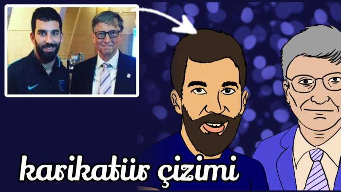 istediğiniz fotoğrafınızı karikatüre dönüştürebilirim