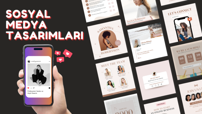 sosyal medyanız için size özel içerik ve tasarım hazırlarım