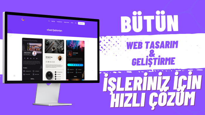 web tasarım ve geliştirme İhtiyaçlarınızı yaparım
