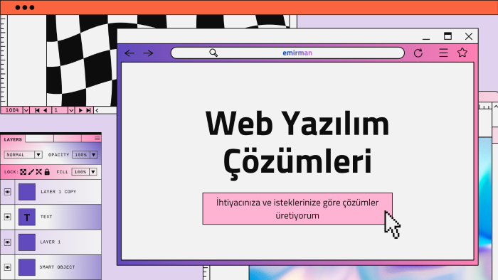 güvenli ve ölçeklenebilir web çözümleri üretiyorum