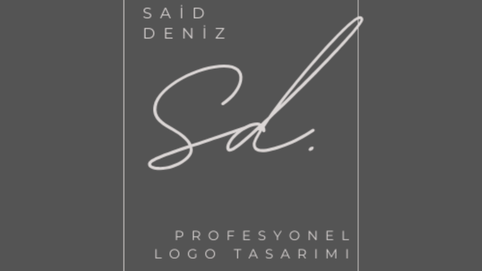 sizin için profesyonel logo tasarımı yapabilirim