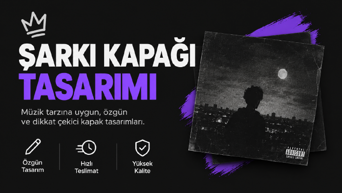 şarkınız için kapak tasarlayabilirim