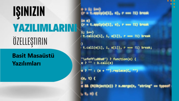 masaüstü uygulamanızı geliştirebilirim