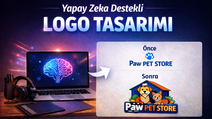 markanı anlatan özgün ve profesyonel logo tasarlarım