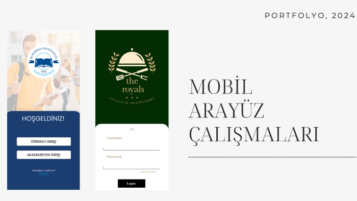 arayüz tasarımlarınızı yapabilirim