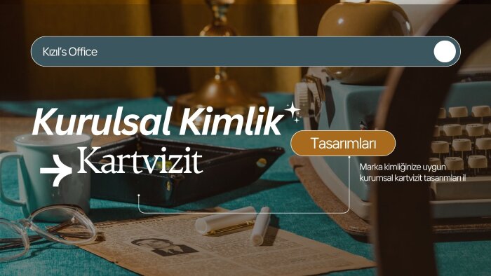 kurumsal kimliğinize uygun kartvizit tasarlarım