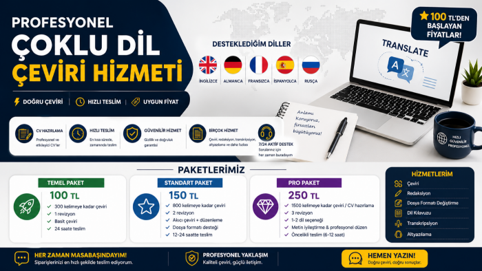 herkes için genel olarak yurtdışına cv hazırlarım