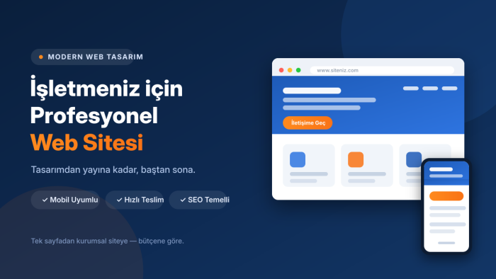 modern, mobil uyumlu tek sayfa web sitesi yapabilirim