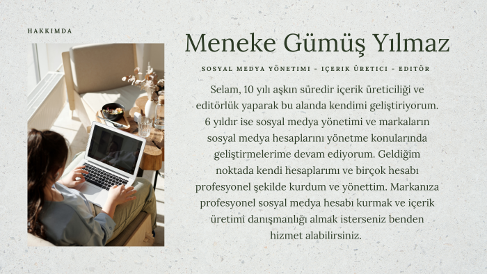markanızın profesyonel sosyal medya hesabını kurabilirim