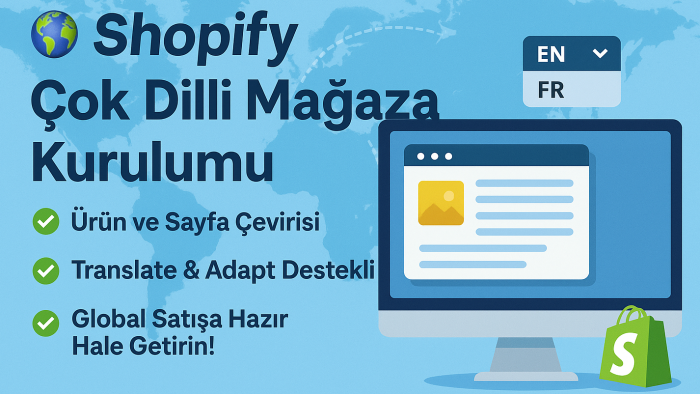 shopify mağazanızı çok dilli hale getirebilirim