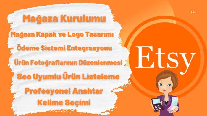 etsy mağazanızı profesyonel bir şekilde kurabilirim
