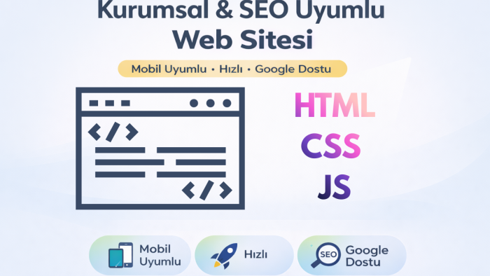 modern ve mobil uyumlu özel web sitesi tasarlarım