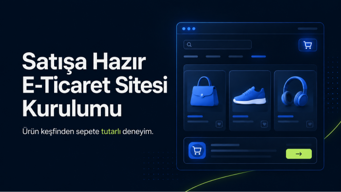 işletmenize uygun e ticaret sitesi tasarlar ve kurarım