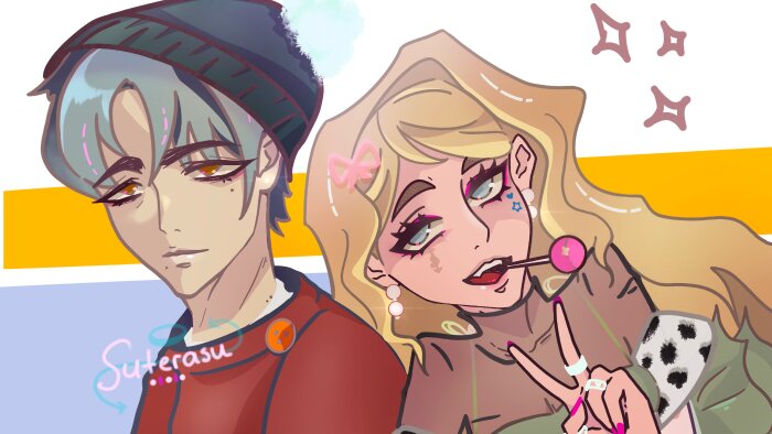 anime tarzı orijinal dijital karakterler tasarlarım