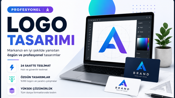 profesyonel bir şekilde logo tasarımı yapmaktayım