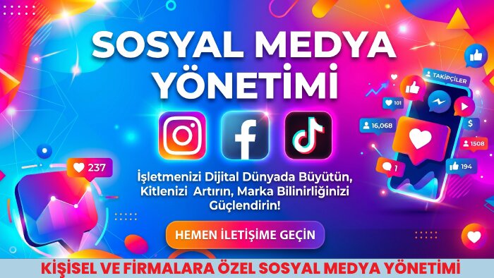 sosyal medya yönetimi yaparım