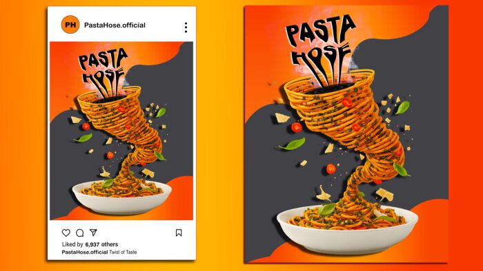 instagram için modern sosyal medya post tasarımı yaparım
