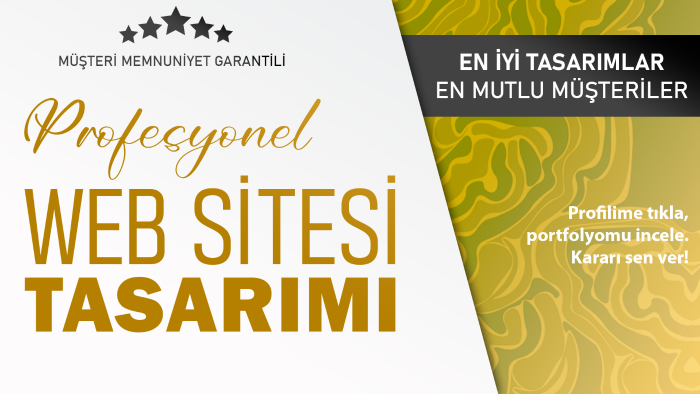 web siteni benzersiz bir hale getirebilirim