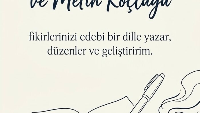 fikirlerinizi şiirsel ve edebi bir dille yazarım