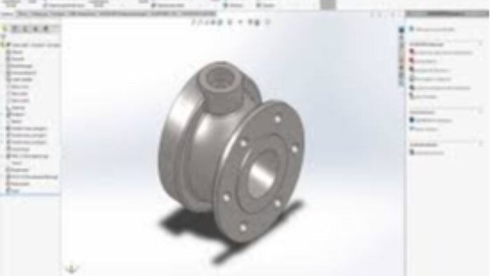 solıdworks programında modelleme yaparım