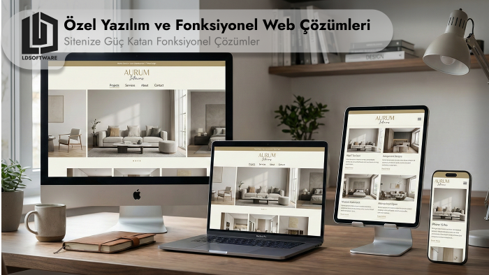 web siteniz için özel yazılım ve fonksiyonlar geliştiririm