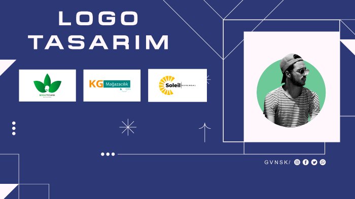 sizin için profesyonel logo tasarlayabilirim