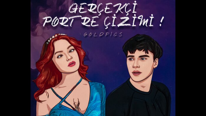 sizleri gerçekçi portre tarzında çizebilirim