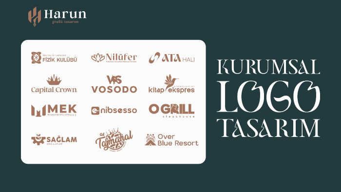 firmanızı en iyi temsil edecek logoyu tasarlarım