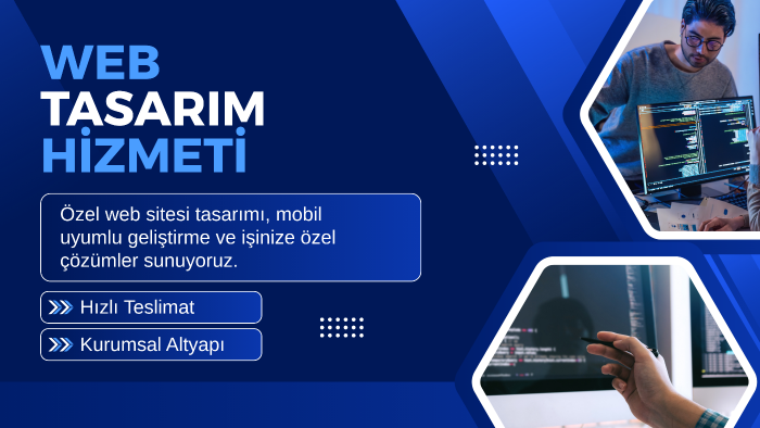 profesyonel web siteleri tasarlayabilirim
