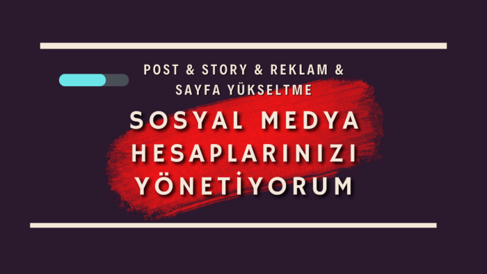 sosyal medya yönetimi konusunda yardımcı olabilirim