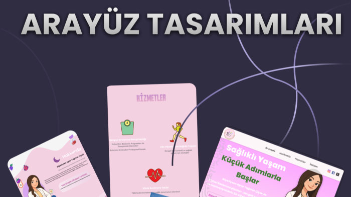 kullanıcı arayüz tasarımları ve benzeri tasarımlar yaparım
