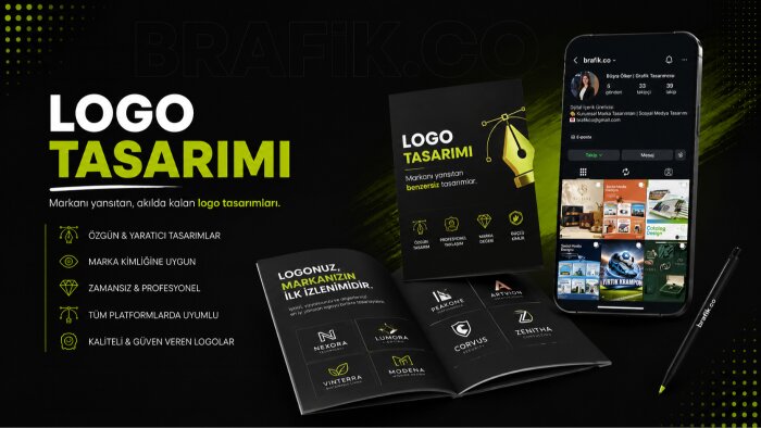 markanızı akılda kalan logolarla güçlendiririm