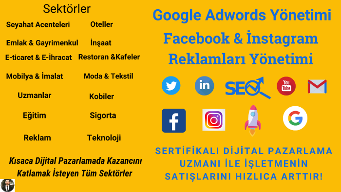 etkili sosyal medya ve Google reklamları yönetirim