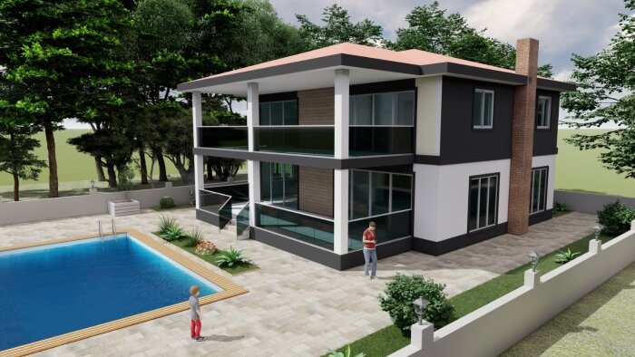 Mimari Proje ve 3D Modelleme & Animasyonlarınızı yapabilirim