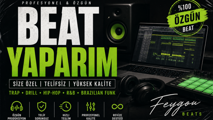 sizin için profesyonel ve özgün beat yaparım