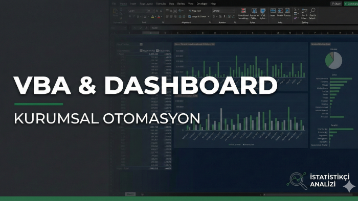 Excel VBA ile kurumsal rapor, dashboard ve otomasyon yaparım