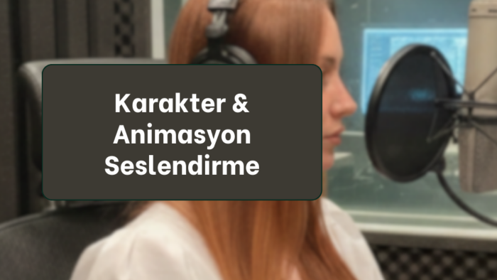 İngilizce ve Türkçe seslendirme yaparım