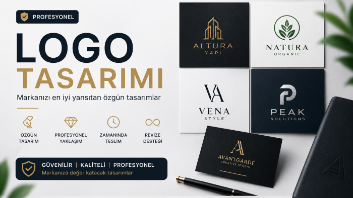 size ve markanıza özel profesyonel logo tasarımı yapabilirim