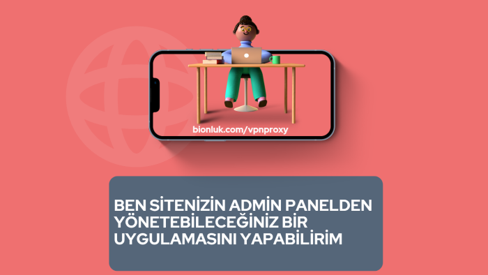 sitenizin admin panelli uygulamasını yapabilirim
