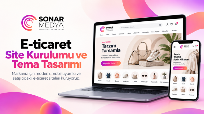 e-ticaret sitenizi baştan sona kurabilirim