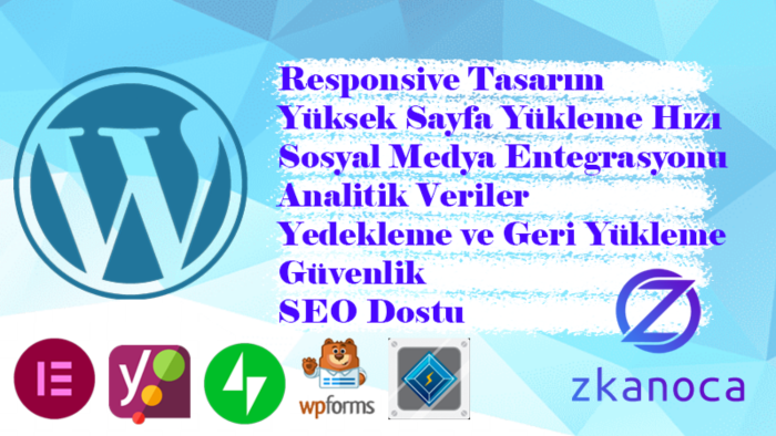 WordPress ile şık, hızlı ve SEO puanı iyi siteler yapıyorum