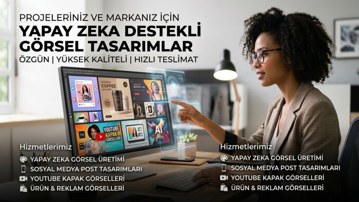 yapay zeka görsel üretimi yaparım
