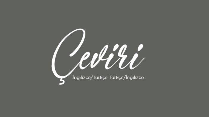 İngilizce-Türkçe, Türkçe-İngilizce çeviri yapabilirim