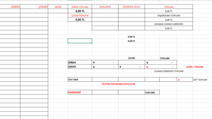 Excel ile raporlama ve veri analizi yaparım