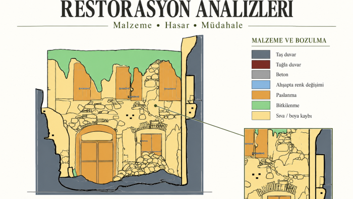 restorasyon projeleriniz için analiz paftaları hazırlarım