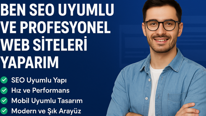 SEO uyumlu Google’da üst sıralara çıkan web siteleri yaparım