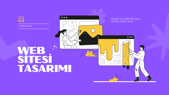 sizin için web sitesi oluştururum